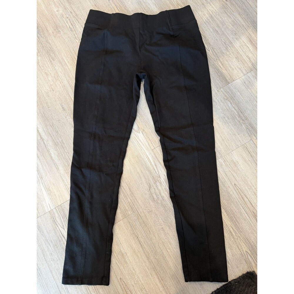 Stoosh Black Professional Stretch Ankle Pants Large Office Career Wear